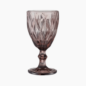 Verre à vin vintage gris 32cl